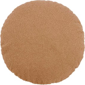 vidaXL Κάλυμμα Μαξιλαριού 6 pcs HEERLEN Μπεζ Ø 30 cm Μπουκλέ