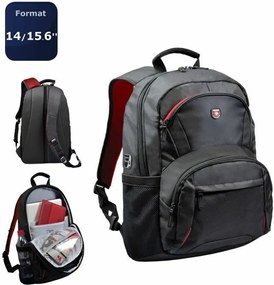 Σακίδιο για Laptop Port Designs HOUSTON Μαύρο