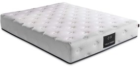 Στρώμα Visco Fusion Luxury 480NRN1189 180x200cm Memory Foam/Pocket Spring White King Size