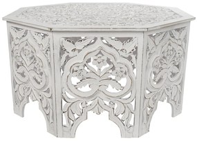 Τραπεζάκι Καφέ DKD Home Decor Ξύλο MDF 84 x 84 x 46 cm