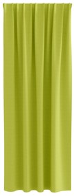 vidaXL Κουρτίνες με κουρτίνες 2 pcs Λαχανί 225 x 140 εκ. Πολυεστέρας