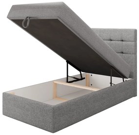 Παιδικό Επενδυμένο Κρεβάτι Cineplex-Gkri Skouro-100 x 200