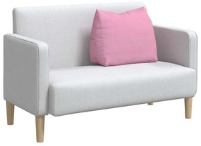 vidaXL Μαξιλάρι Πλάτης Ροζ 60 x 20 x 50 εκ. ύφασμα