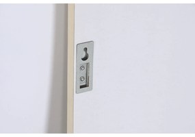 Τοίχο καθρέφτη DKD Home Decor Λευκό Μπεζ Γκρι 56 x 2 x 76 cm (4 Μονάδες)