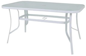 Τραπέζι Rio 150x90cm Μεταλ.Λευκό