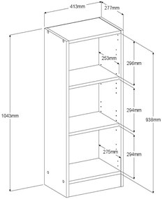 Βιβλιοθήκη Mayer Mini S-Mauro