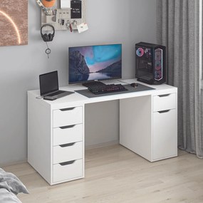 Γραφείο Λευκό AZICRO 150x60x75