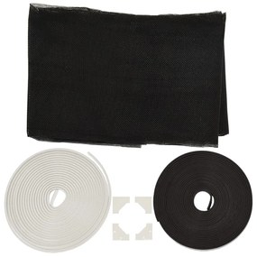 vidaXL Σήτα Εντόμων Μαγνητική για Παράθυρα Λευκή 80 x 120 εκ.