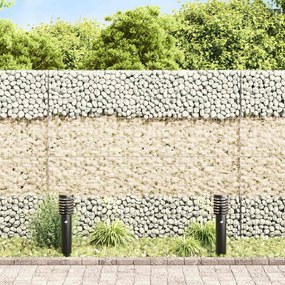 vidaXL Πέτρες Κήπου Χρυσό 12 cm Γυαλί