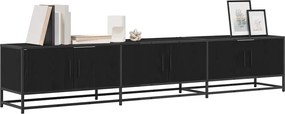 vidaXL Μονάδες TV 210 x 35 x 41 εκ Μαύρη Οξυά