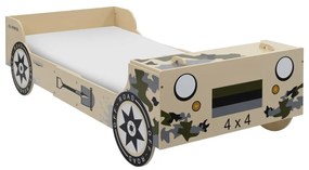 vidaXL Κρεβάτι Παιδικό Αυτοκίνητο Off-road Χρώμα Παραλλαγής 90x200 εκ.