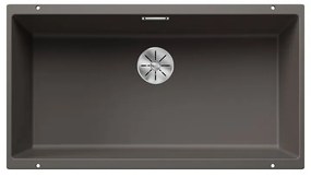 Blanco Subline 800-U Volcano Grey SILGRANIT® PuraDur® Γρανιτένιος Νεροχύτης 90cm