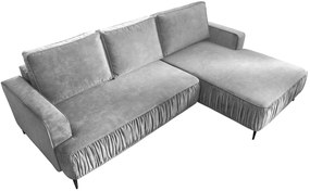 Γωνιακός καναπές Lavar-Gkri-Δεξιά