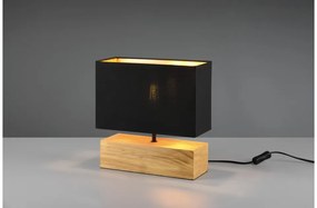 Επιτραπέζιο Φωτιστικό E27 60W IP20 Woody R50181080 Trio Lighting-R50181080-Καφέ R50181080