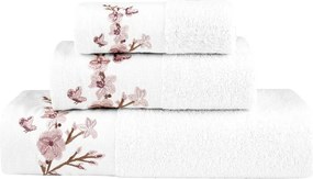 Σετ πετσέτες 3τμχ Cherry Blossom White 031803071138