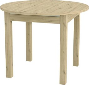 Επεκτεινόμενο τραπέζι Betty-Artisan - 96.00Χ76.00Χ96.00cm