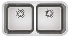 Franke Smartline Bell BCX 120-35-35 Λείος Inox Υποκαθήμενος Ανοξείδωτος Νεροχύτης 90 cm