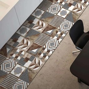 Διάδρομος Βινυλίου Brown Cementine 83614 Multi Ango 50X180 Vinyl