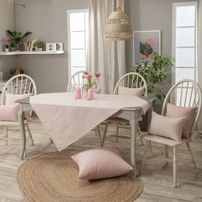 Καρέ Guensa 06 Pink Teoran 90X90cm Cotton-Polyester