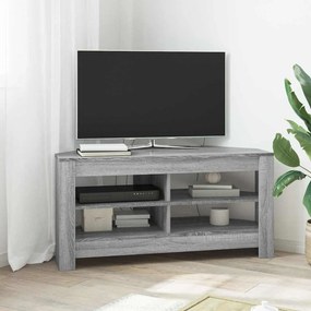 vidaXL ΓωνιακήΒάσηΤηλεόρασης 102 x 41 x 50 cm Γκρι Sonoma
