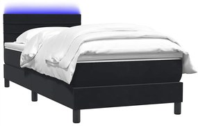 ΚΡΕΒΑΤΙ BOXSPRING ΜΕ ΣΤΡΩΜΑ ΜΑΥΡΟ 90X220 ΕΚ. ΒΕΛΟΥΔΙΝΟ 3317009