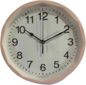 Ρολόι τοίχου - XH-8607 - 186076 - Pink