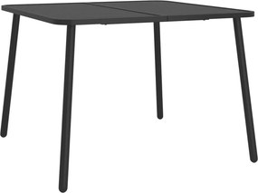 vidaXL Σετ Τραπεζαρίας Κήπου 5 Τεμαχίων Ανθρακί από Ατσάλι