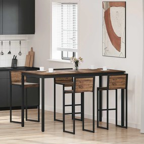 vidaXL Τραπεζαρίες Επεξεργασμένο ξύλο