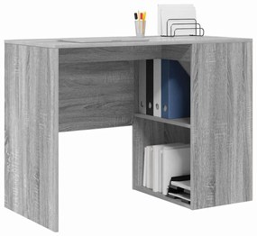 vidaXL Γραφείο Γκρίζο Σονομα 102 x 50 x 75 εκ Επεξεργασμένο ξύλο