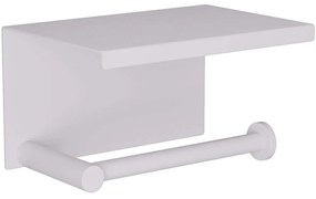 Χαρτοθήκη 108-033 16x11xcm Matt White Pam&Co Brass