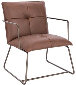 Πολυθρόνα Επισκέπτη Standby 01-3390 65x67x81cm Brown