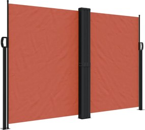 vidaXL Σκίαστρο Πλαϊνό Συρόμενο Τερακότα 160 x 1000 εκ.