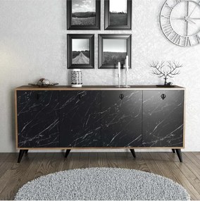 Stewehome μοντέρνα κονσόλα σαλονιού 180x45x80 cm