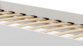 Παιδικό Κρεβάτι Belossi I-Λευκό-160 x 80-Χωρίς προστατευτικό