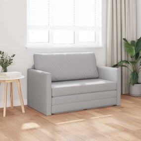 vidaXL Κρεβάτι καναπές Σκίουρος Γκρί 124 x 71 x 78 εκ ύφασμα