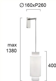 Απλίκα Τοίχου Viokef Maya 4196200
