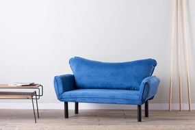 2-Seat Sofa-Bed Chatto - Blue Blue