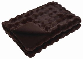 vidaXL Ψεύτικη κουβέρτα από κουνέλι 4 pcs Καμηλοπάρδαλη 150 x 220 cm