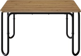 vidaXL Τραπεζάκι σαλονιού Artisan Δρυς 100 x 100 x 45 cm