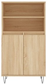 vidaXL Ντουλάπι Sonoma Δρυς 60 x 36 x 110 εκ. από Επεξεργασμένο Ξύλο