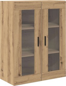 vidaXL Highboard με συρτάρι 2 pcs Artisan Oak Επεξεργασμένο ξύλο