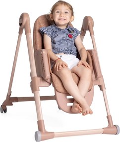 Chicco Κάθισμα Φαγητού Polly Armonia Terracotta