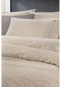 Σετ Σεντόνια Φανελένια King Size 270x265 Brenta Camel 5206480672897