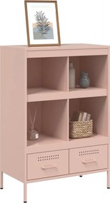 vidaXL Ντουλάπι Ροζ 68 x 39 x 101,5 εκ. από Χάλυβα