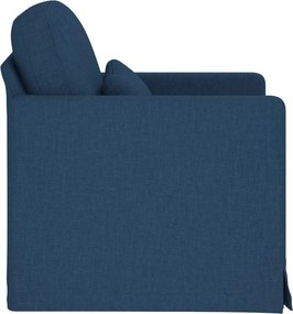 vidaXL Καναπές Μπλε 78 x 78 x 80 εκ. ύφασμα