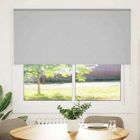 Roller Blind Blackout ανοιχτό γκρι 165x130 cm Πλάτος υφάσματος - Γκρι