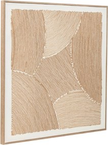 Καμβάς Home ESPRIT βαμβάκι Σχοινί πολυστερίνη Καμβάς 100 x 3,8 x 100 cm