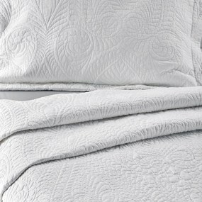 Κουβερλί King Size (Σετ 260x250) Kentia Serenity Maldive White
