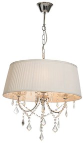 Φωτιστικό Κρεμαστο Aca FMD968303 PENELOPE Λευκό (White)