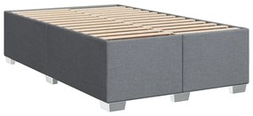 ΚΡΕΒΑΤΙ BOXSPRING ΜΕ ΣΤΡΩΜΑ ΑΝΟΙΧΤΟ ΓΚΡΙ 120X190 ΕΚ. ΥΦΑΣΜΑΤΙΝΟ 3288127